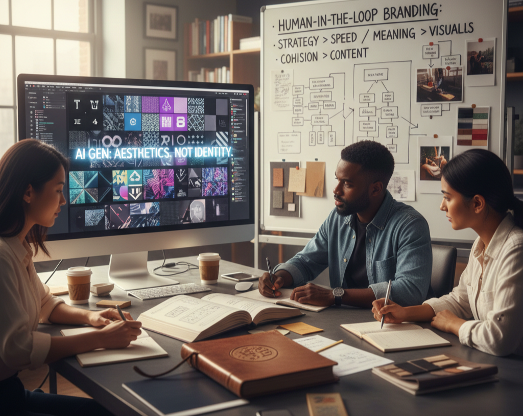 Human-in-the-loop branding