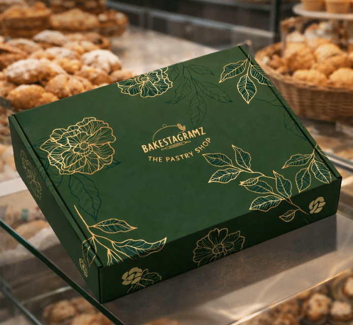 Packaging design services for bakery and pastery