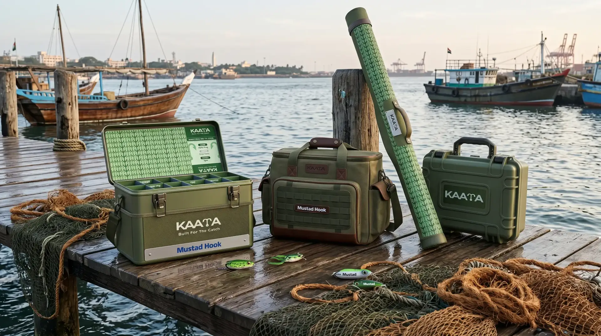 Branding services for fishery brand - Kaata