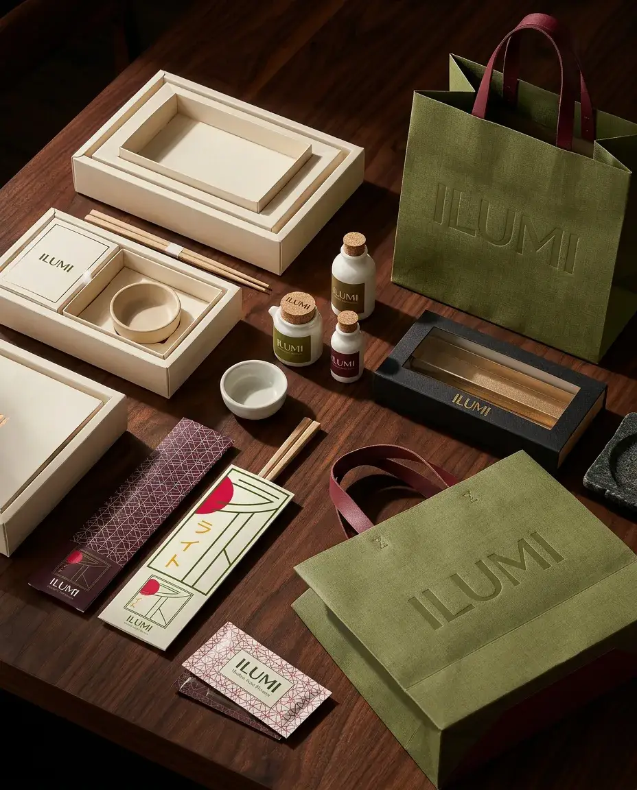Branding services for  Ilumi restaurant