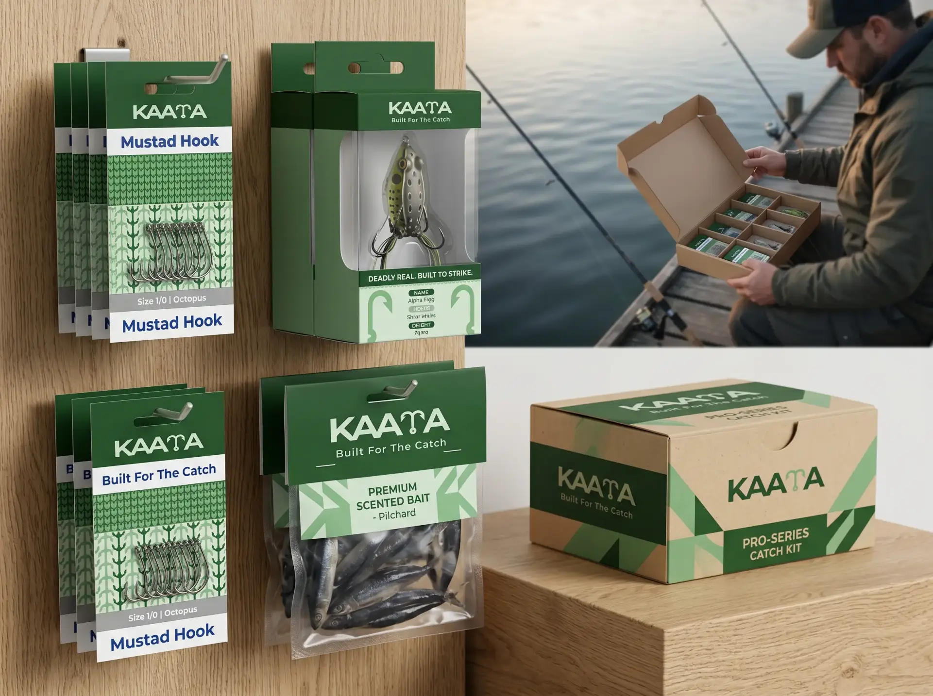 Branding services for fishery brand - Kaata